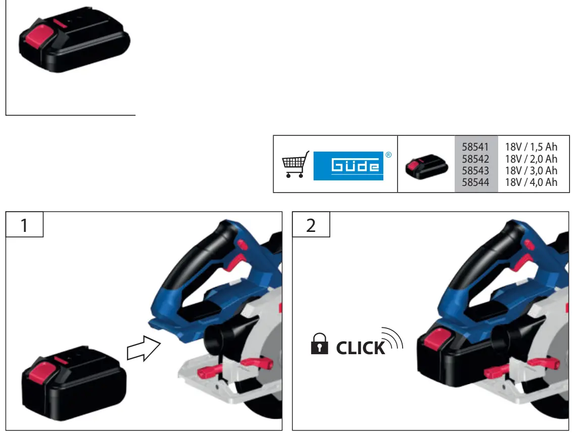 Gude KS 18 58517 Circular Saw - Fig 4