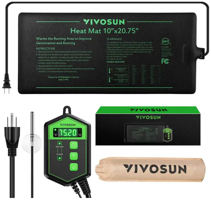 VIVOSUN-Seedling-Heat-Mat-and-Digital-Thermostat-Combo-Set-img