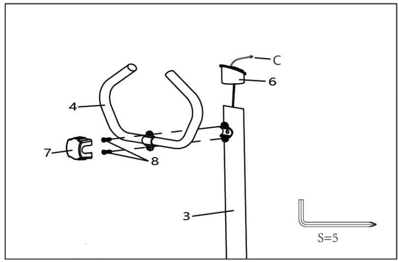 Kmart 43236046 Upright Cardio Steppe - fig 3