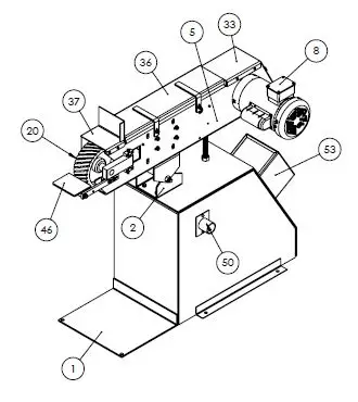 KALAMAZOO-KS390V-Belt-Grinder-fig-12
