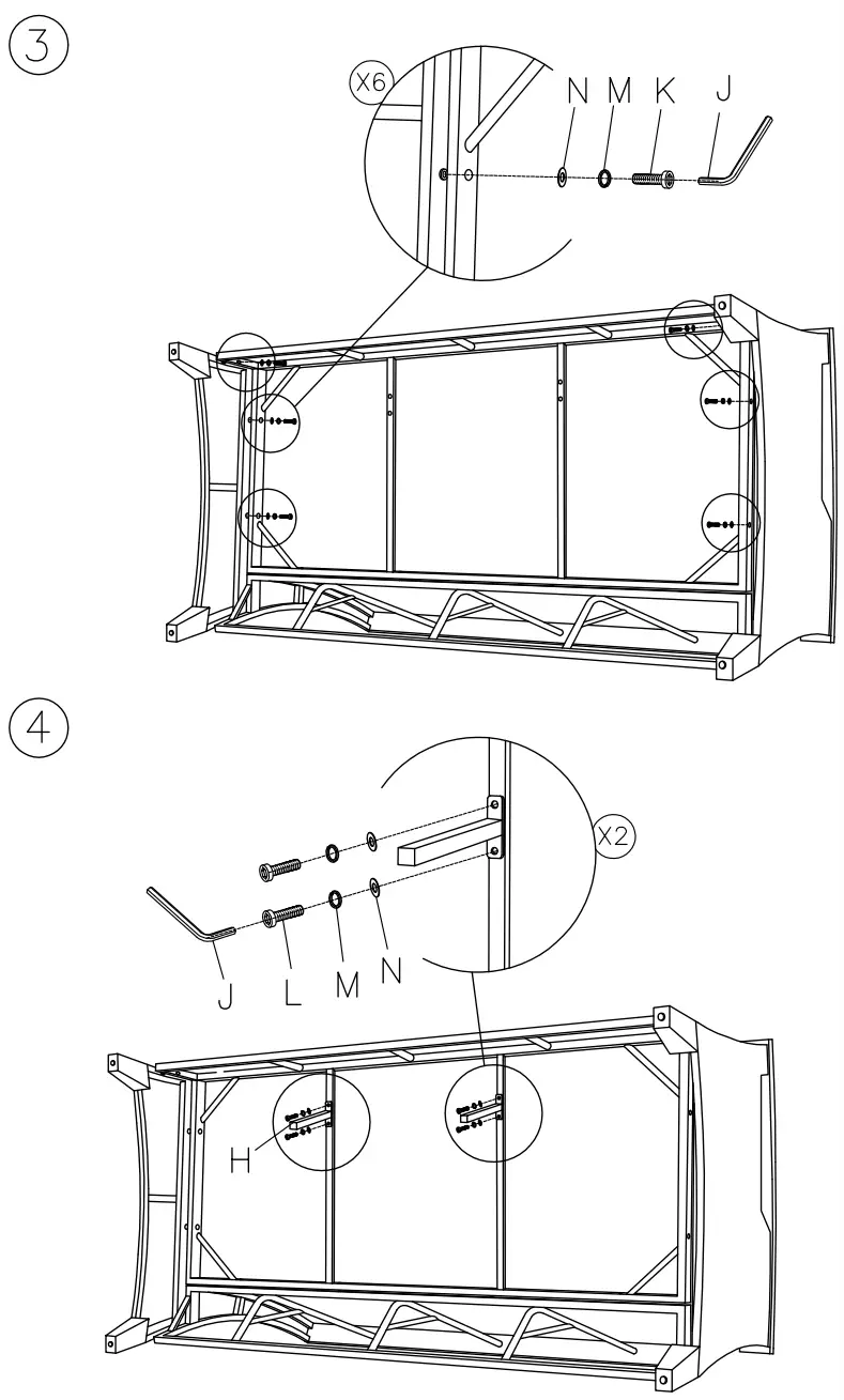 ASHLEY P750 838 Paradise Trail Nuvella Outdoor Sofa-fig2