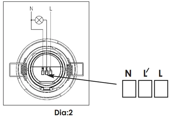 GREEN BROOK OD105 ‘Orion Range’ Infra-red Motion Detector Ceiling Mounted - n accordance