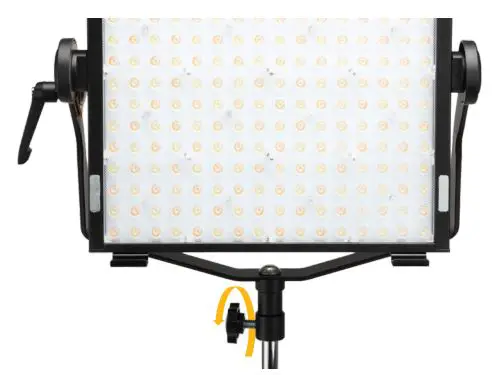 genaray TIR-1X1B Bright Beast 1×1 Bi-Color Panel User Manual - MOUNTING INSTRUCTIONS