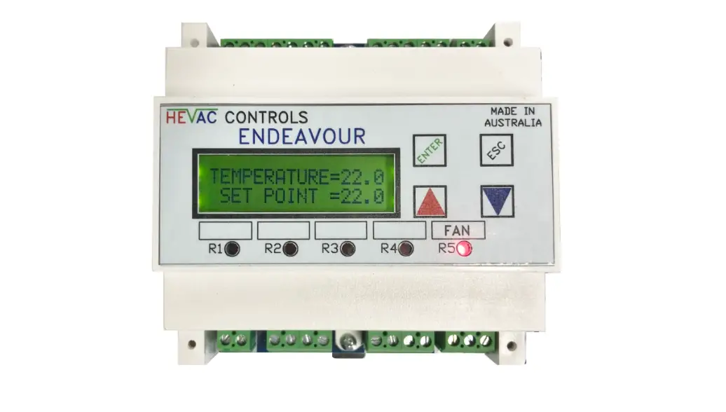 Hevac Endeavour Programmable Temperature Controller User Manual