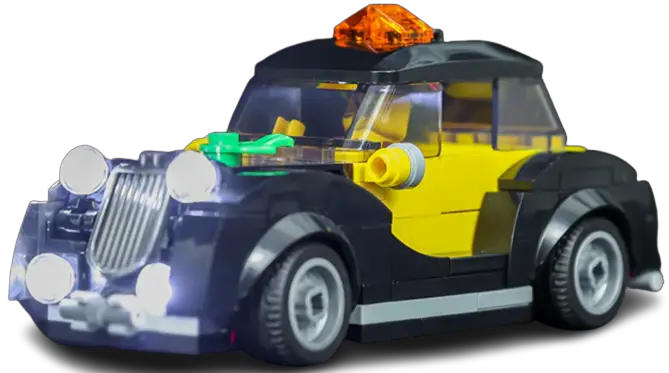 GAME OF BRICKS 40532 Light Kit for Vintage Taxi
