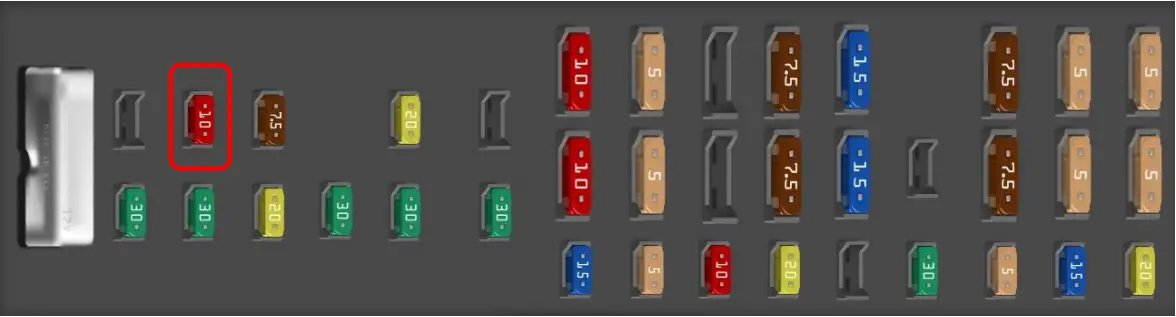 Carli Fitment 2017 - FUSE LOCATION 1