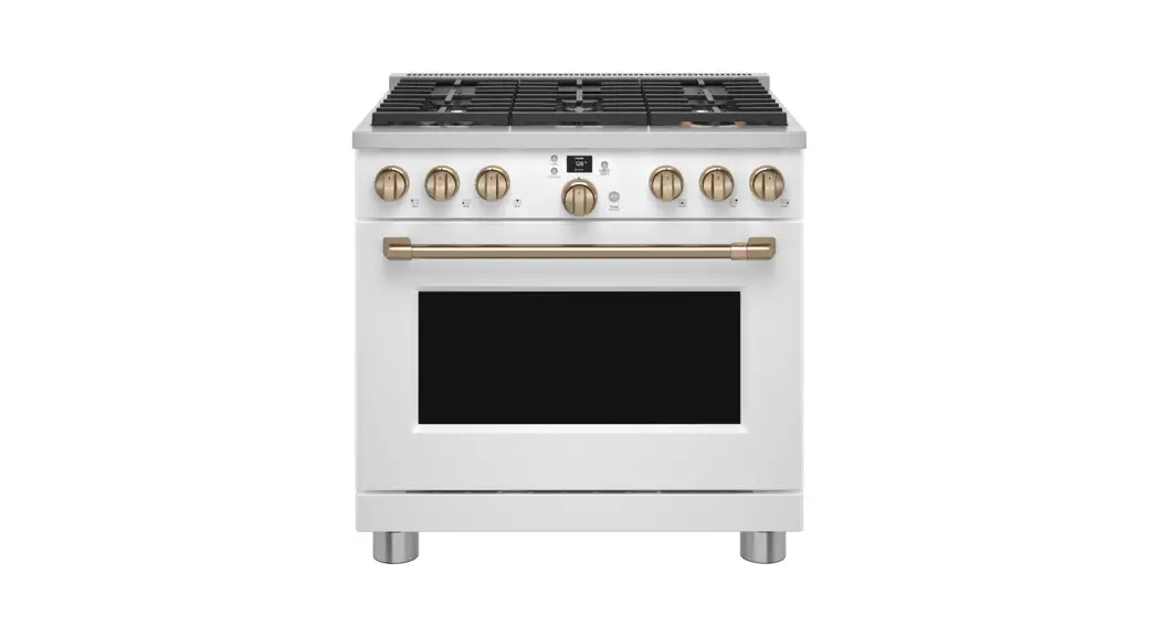 Cafe C2y366p4tw2 36 Inch Smart Dual-fuel Commercial-style Range With 6 Burners Instruction Manual