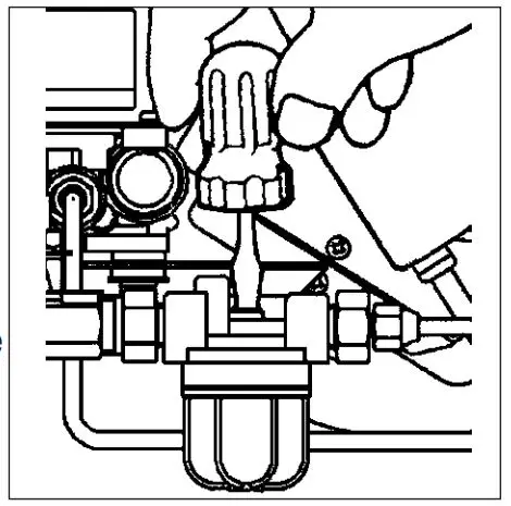 FIG 11 REMOVING AIR TRAP