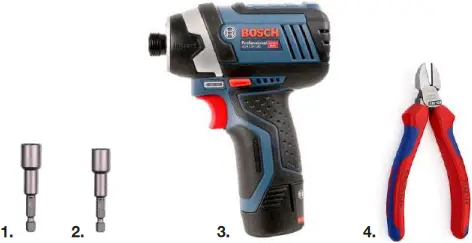 ECHOMASTER P-BUA-F150-21 - TOOLS