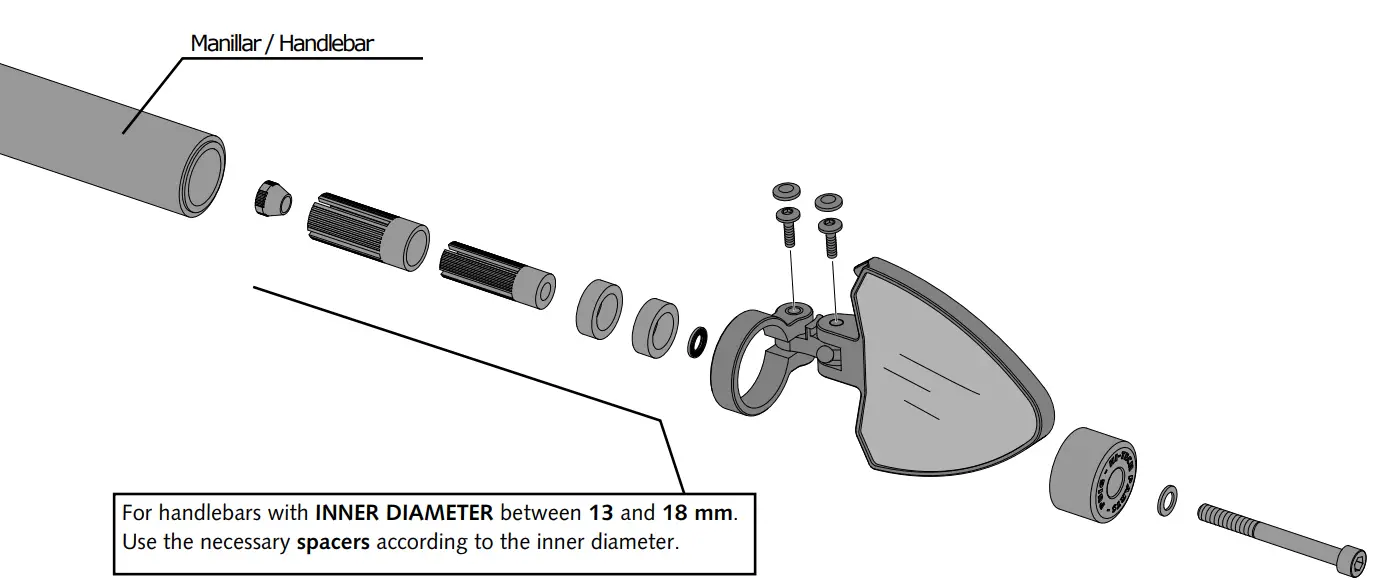 Puig 21087N Folding Bar End Mirror Cycle Gear 2