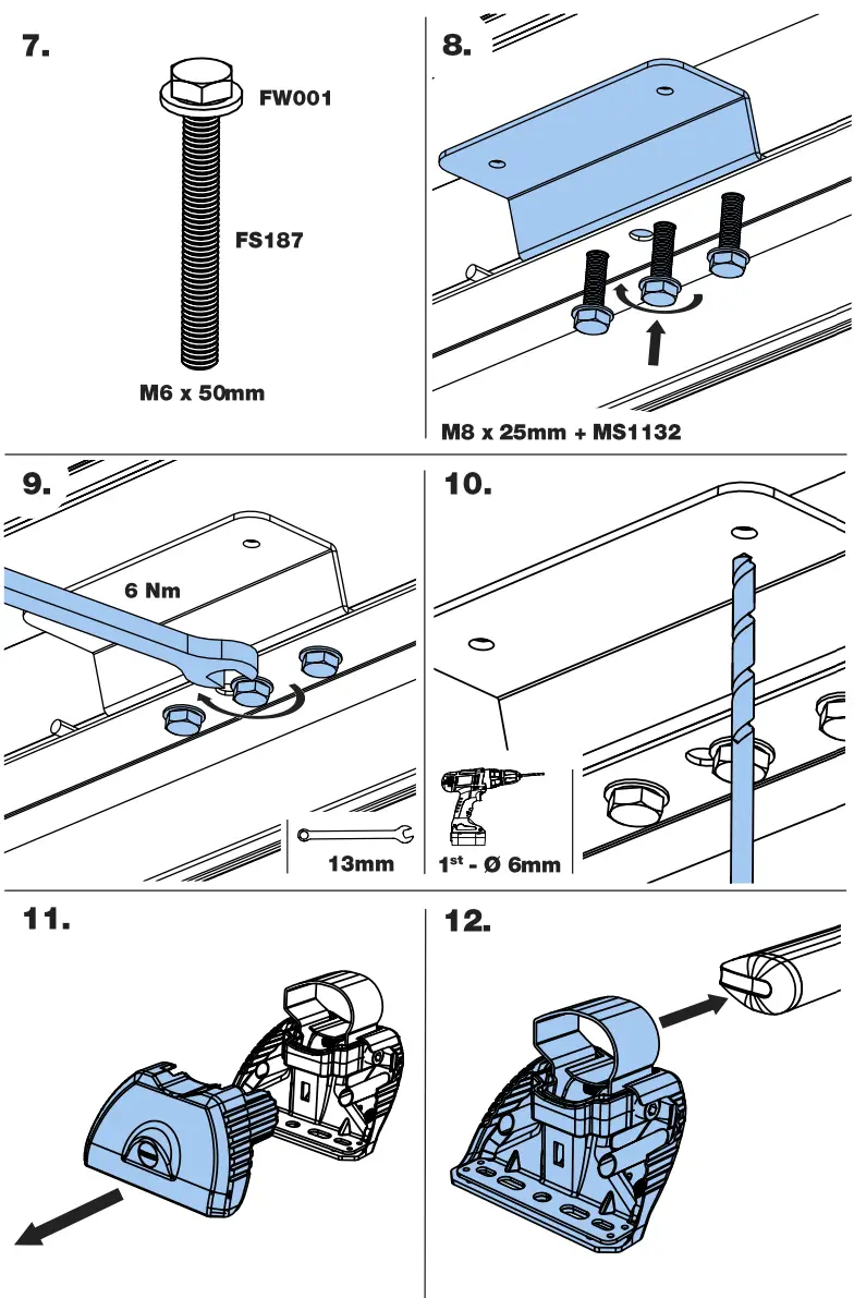 Rhino XD3PR FL KammBar Pro System - Mounting 1