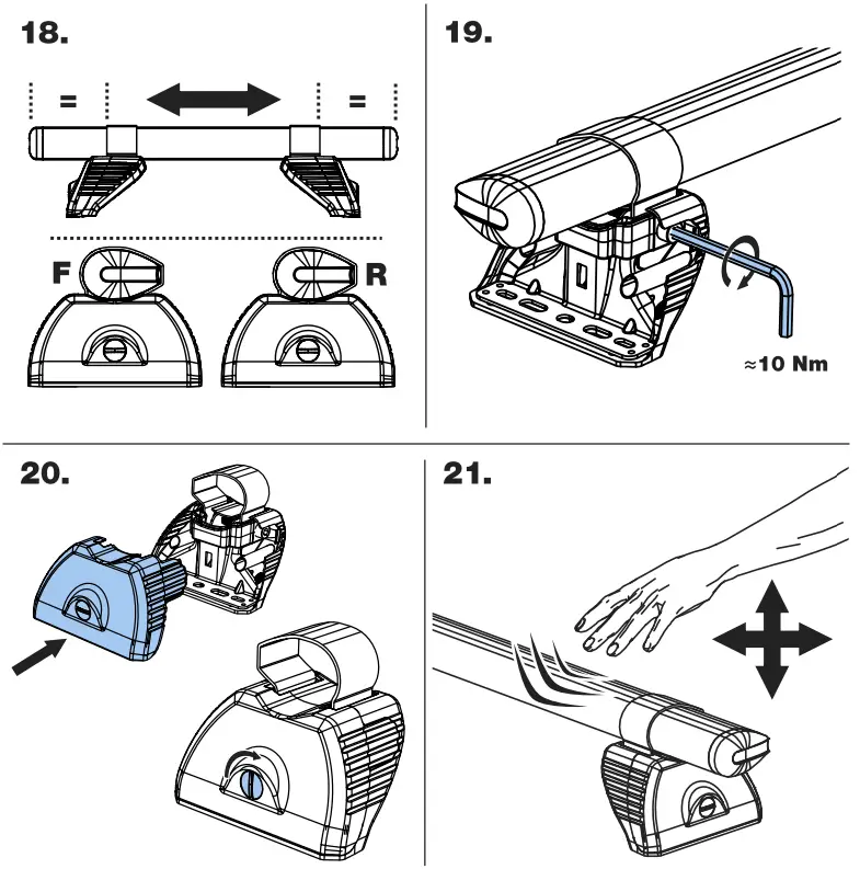 Rhino XD3PR FL KammBar Pro System - Mounting 3