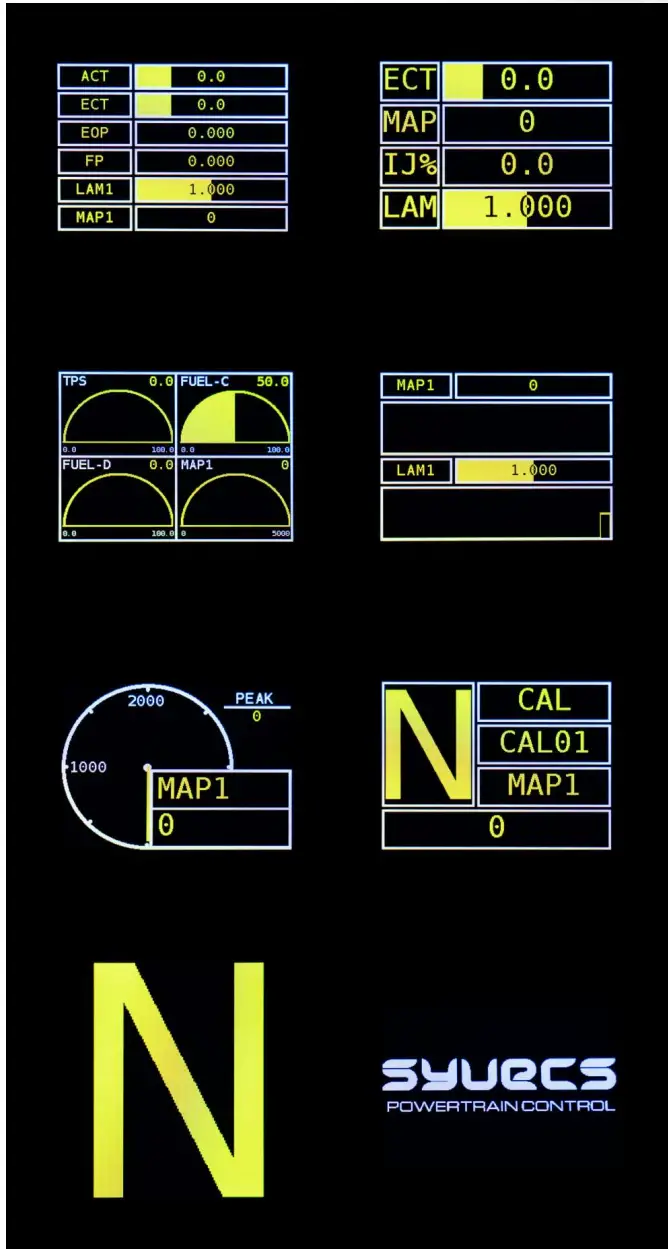 Syvecs TinyDash Compact and Powerful Display - setting 14