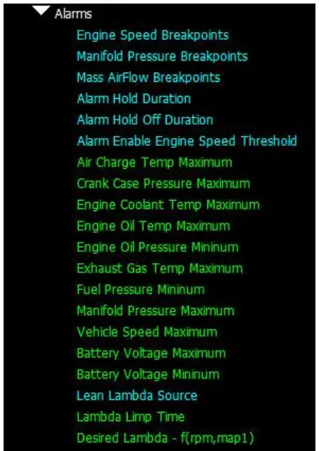 Syvecs TinyDash Compact and Powerful Display - setting 17