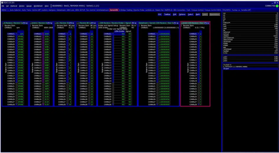 Syvecs TinyDash Compact and Powerful Display - setting 4