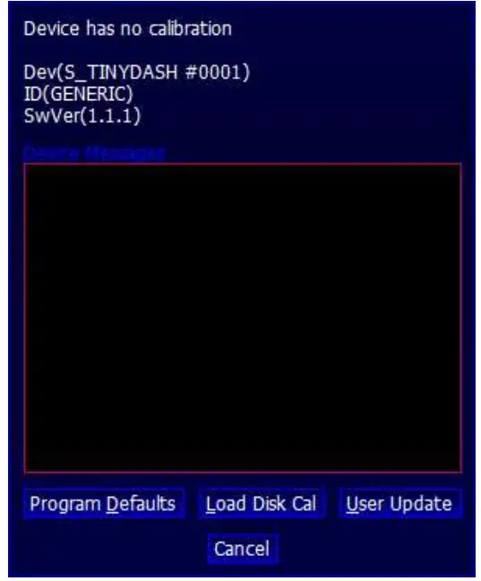 Syvecs TinyDash Compact and Powerful Display - setting 6