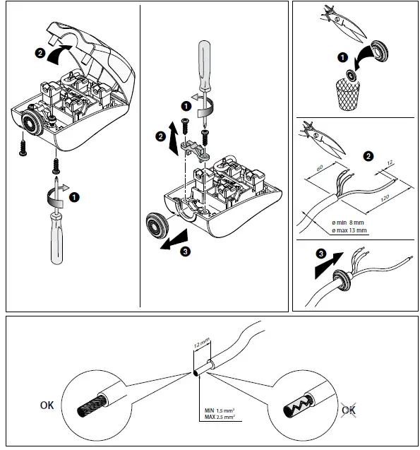 bticino 75005000 Zucchini Plug 16A with Selection Phase 1