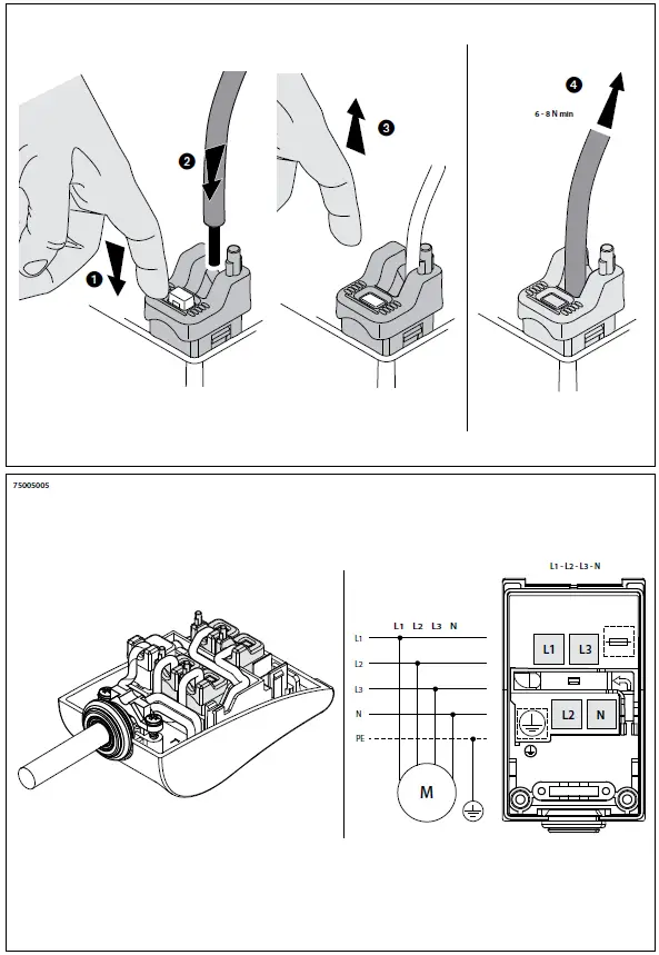 bticino 75005000 Zucchini Plug 16A with Selection Phase 4