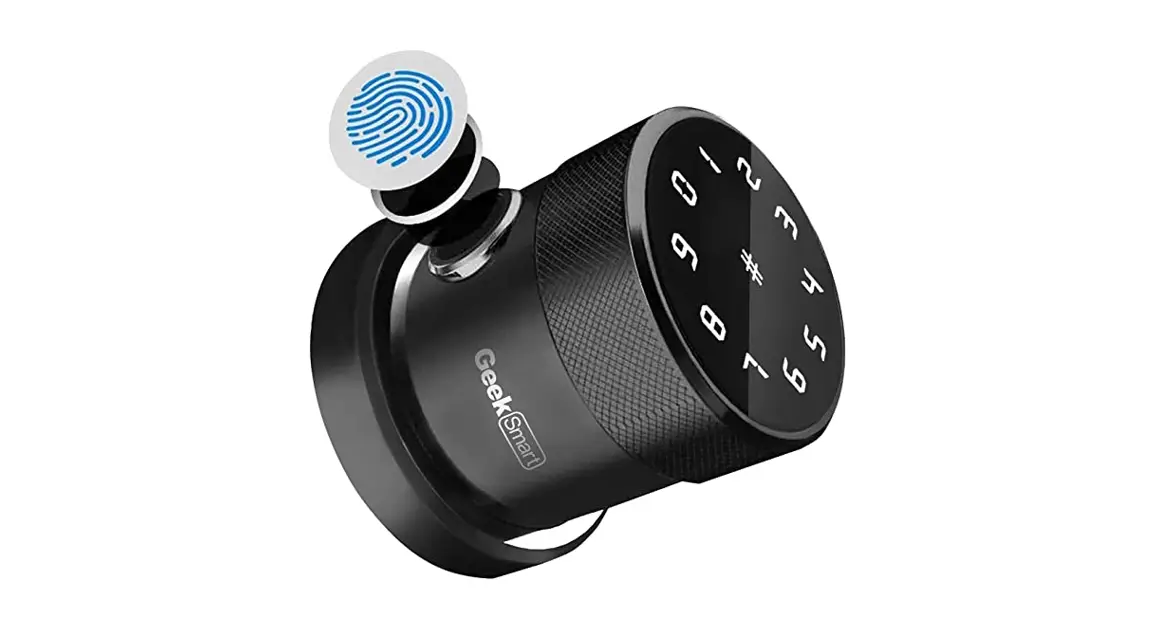 Geek L-b400 Keyless Fingerprint And Touchscreen Digital Door Lock Installation Guide