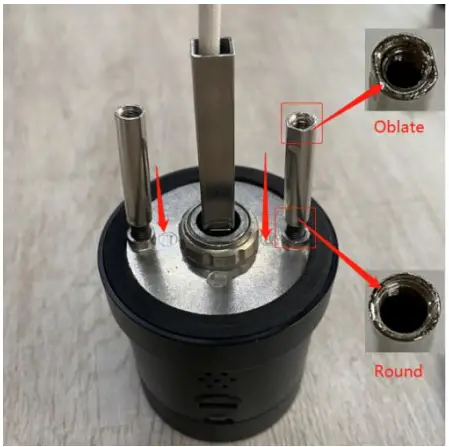 Geek L-B400 Keyless Fingerprint - double-headed