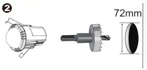 VIVOTEK FE9192 H Indoor WDR Fisheye Panoramic - Hardware Installation 2