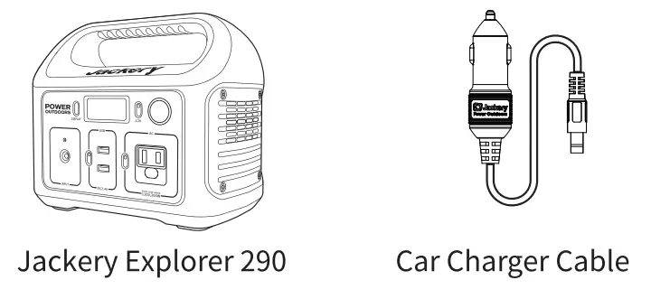Jackery Explorer 290 Portable Power Station - THE BOXE