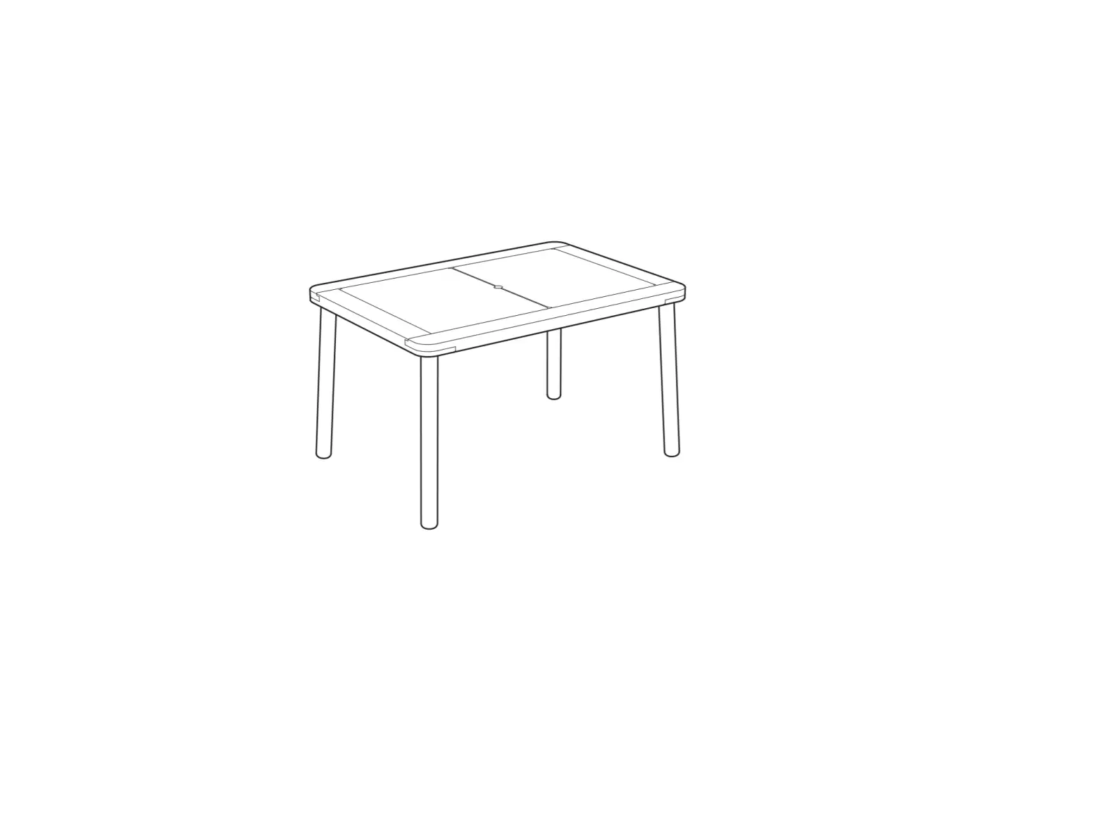 Ikea Flisat Children's Table Instruction Manual