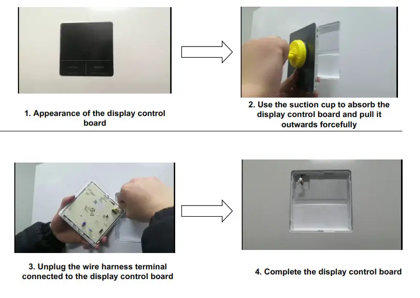Disassembly of display control board