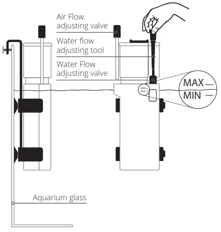 BlueMarine Internal Skimmer 120 Protein- Installation