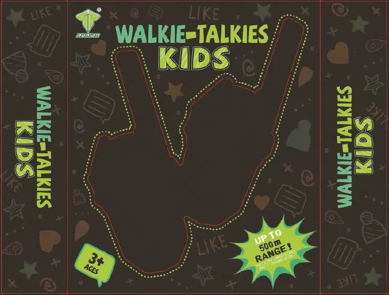 Runlong Toys Craft Factory 851 Walkies-talkies Radio Instructions