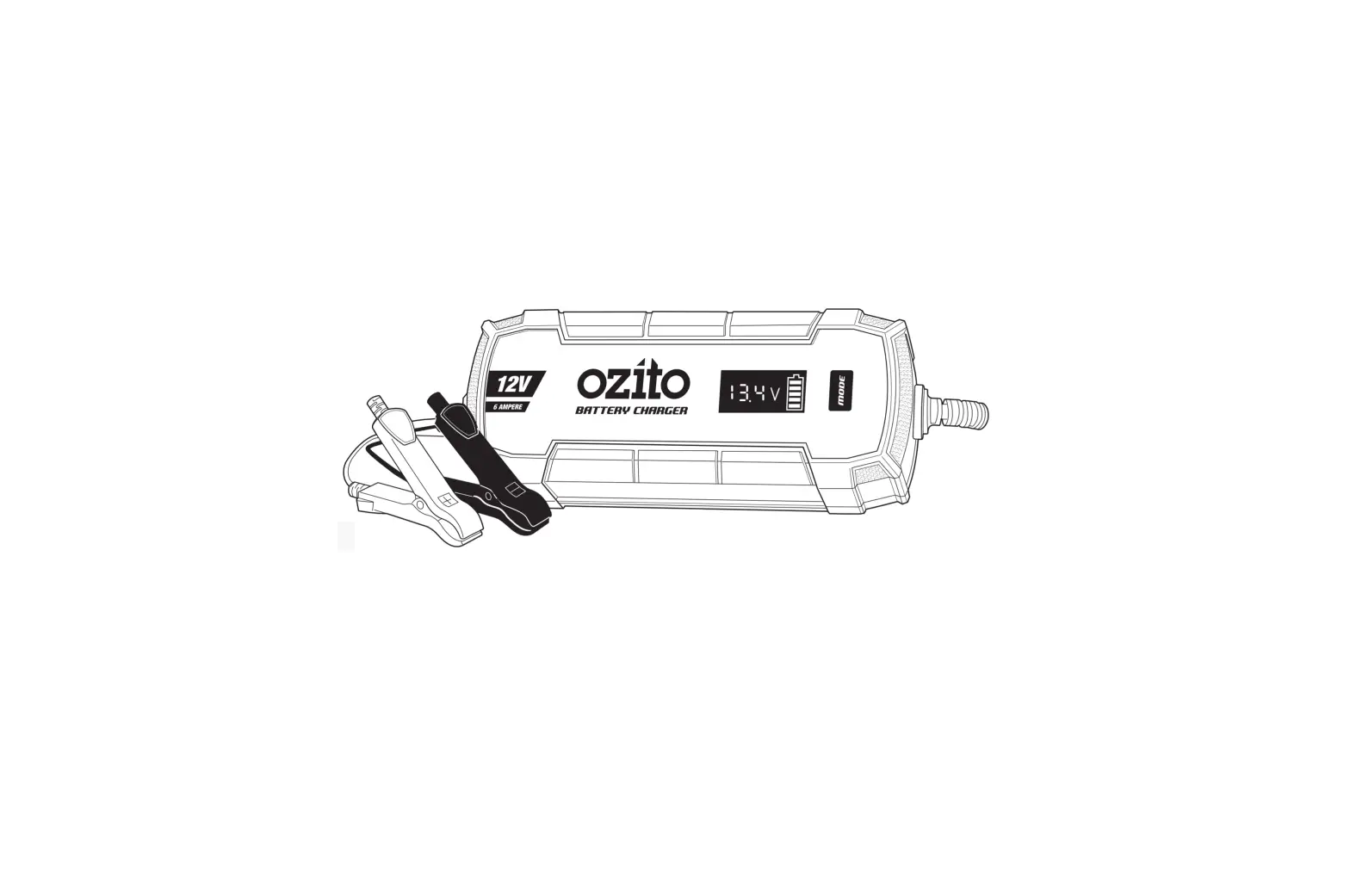 Ozito Ocbc-600 12v 6a Battery Charger Instruction Manual