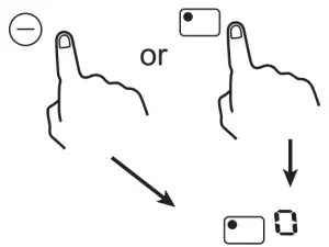 Display showing icon