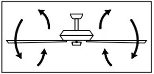 MAXIM LIGHTING 61009 Ambience WiFi Enable LED Ceiling Fan - Reverse