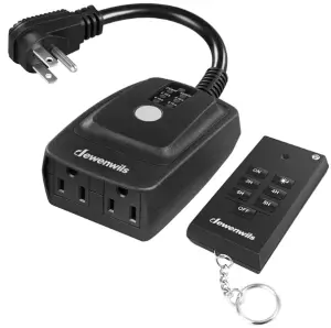 dewenwils HODT12B Outdoor Remote Control Countdown Timer