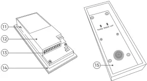 DEVICE WITH 2 CALL BUTTONS