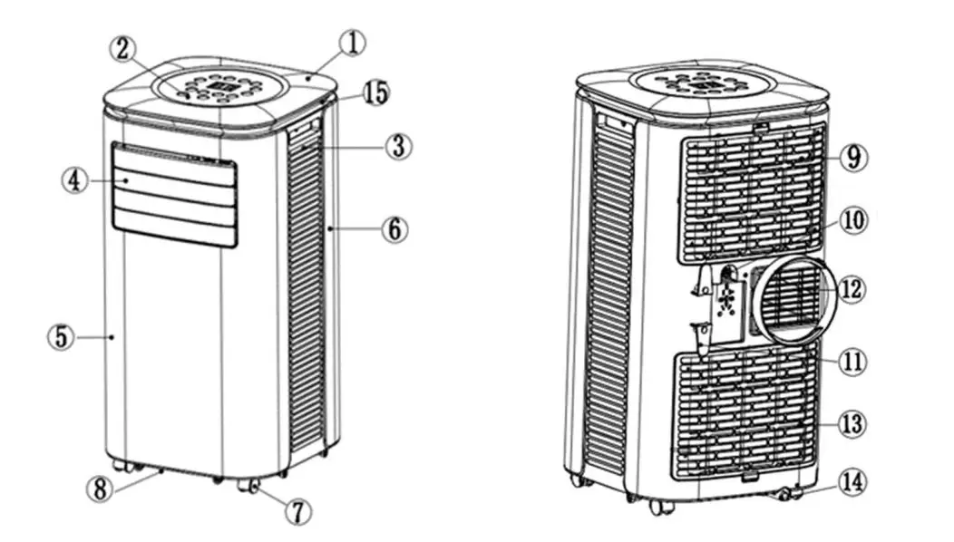 argo ARES EU Portable Air Conditioner fig1