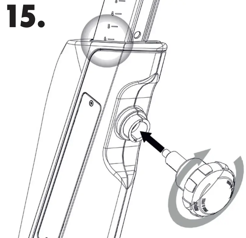 HOW TO ASSEMBLE THE INDOOR CYCLE 16