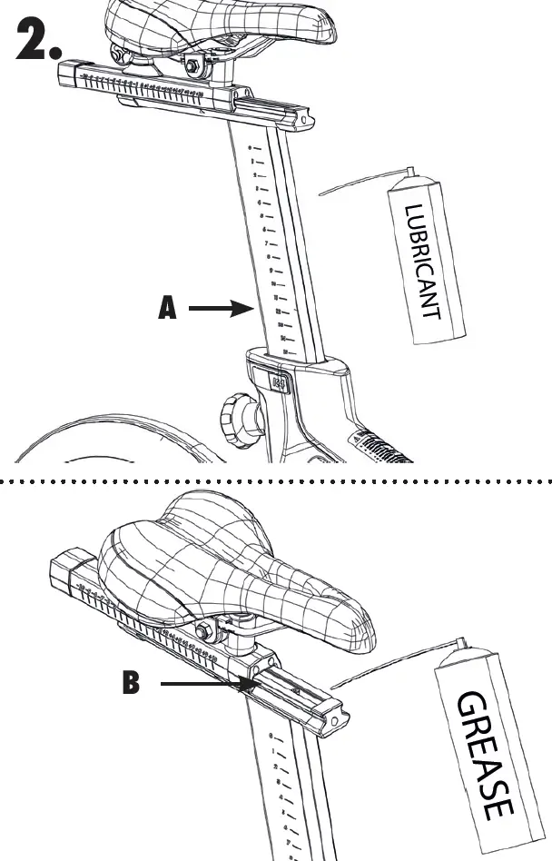 Saddle adjustments