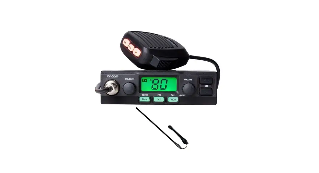 Oricom Uhf028 80 Channel Uhf Radio User Guide