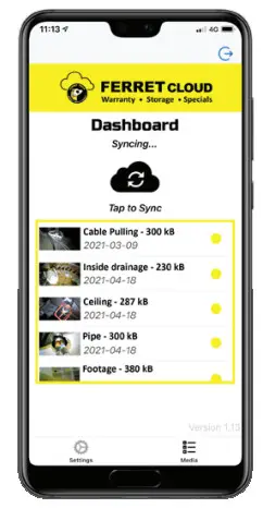 FERRET CFWF50A2 Pro Wireless Inspection Camera - fig 5