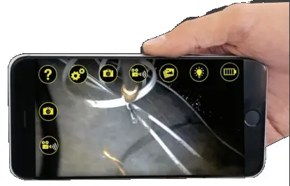 FERRET CFWF50A2 Pro Wireless Inspection Camera - phone 1