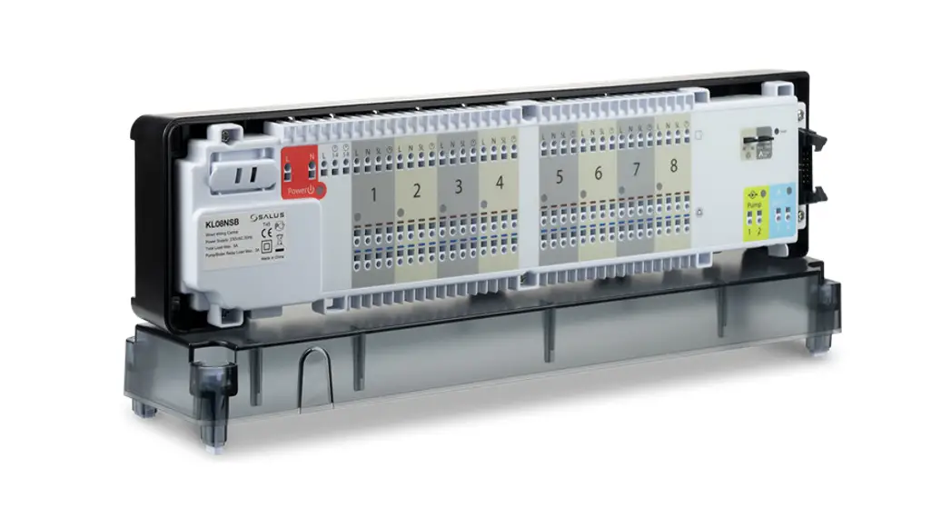 Salus Kl06 24v Wiring Centre (6 Zones) 24v User Manual