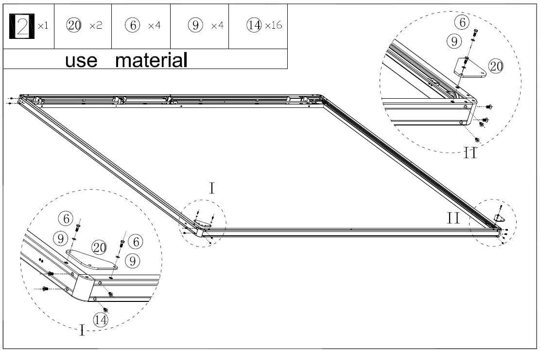 DANCOVER Pergola Gazebo San Fernando 3x3m 3x4m and 4x4m-5
