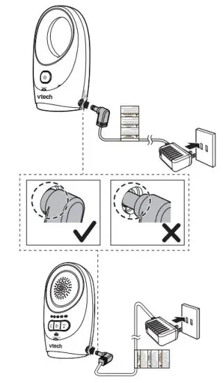 vtech DM1111 Enhanced Range Digital Audio Monitor - figure 3