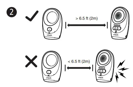 vtech DM1111 Enhanced Range Digital Audio Monitor - figure 6