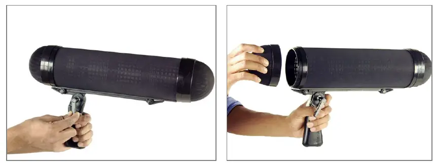 PROAIM BMP60 R Pro Long Blimp Microphone Windscreen 3