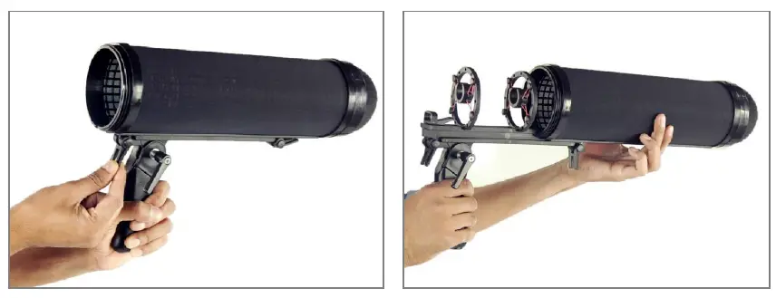 PROAIM BMP60 R Pro Long Blimp Microphone Windscreen 4