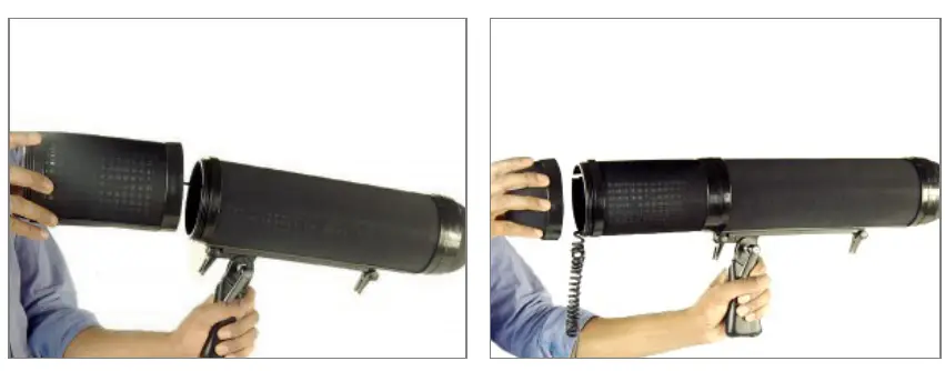 PROAIM BMP60 R Pro Long Blimp Microphone Windscreen 7