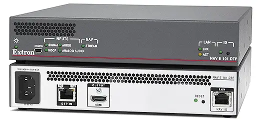 Extron Nav Sd 511 1g Fiber Pro Av Over Ip Scaling Decoder User Guide