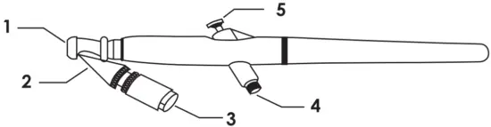 FUNCTION OF THE BRUSH MAIN PARTS: